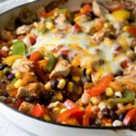 Healthy Chicken Enchilada Skillet