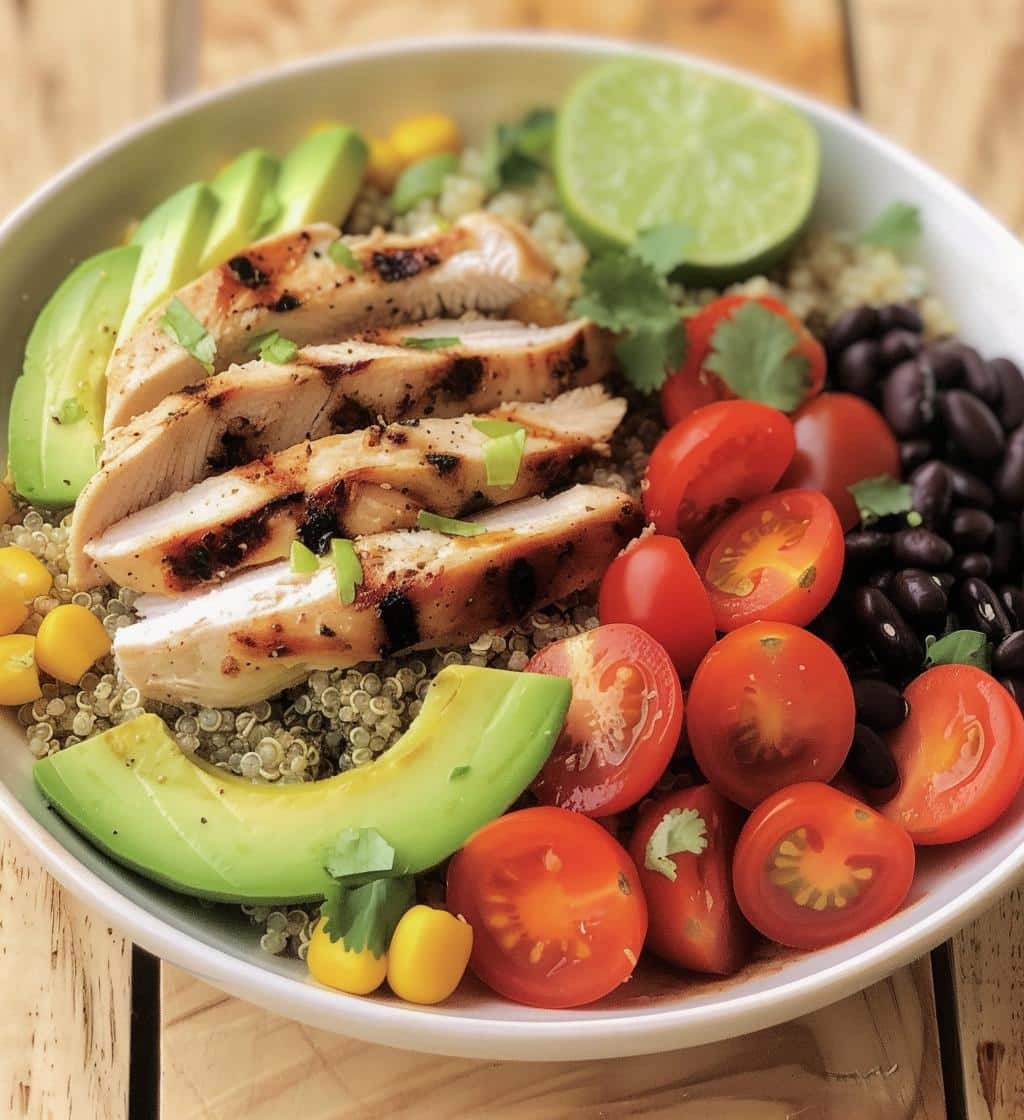High-Protein Chicken Bowl