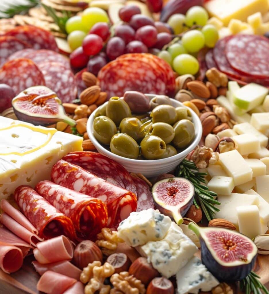 Holiday charcuterie board
