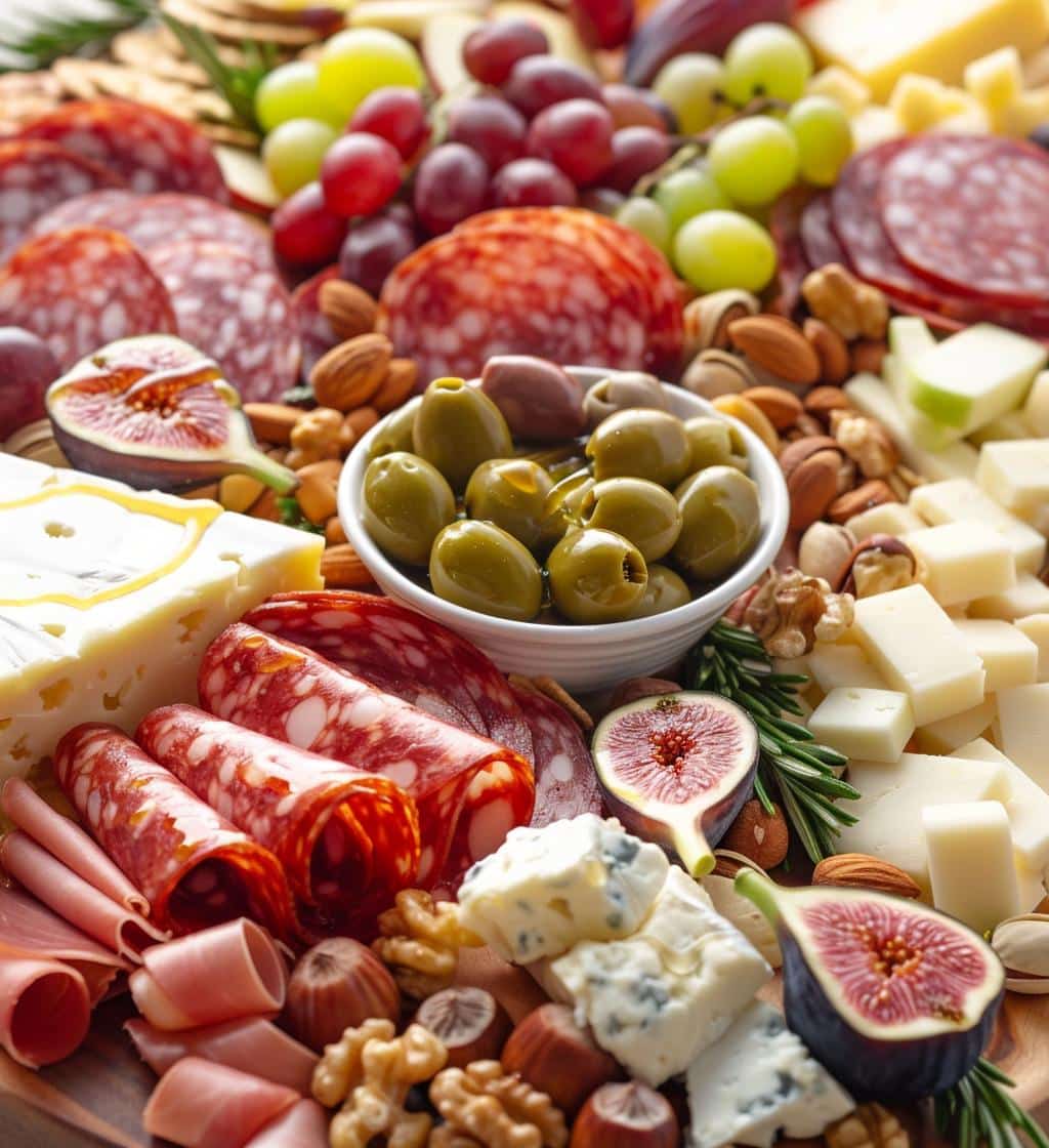 Holiday charcuterie board