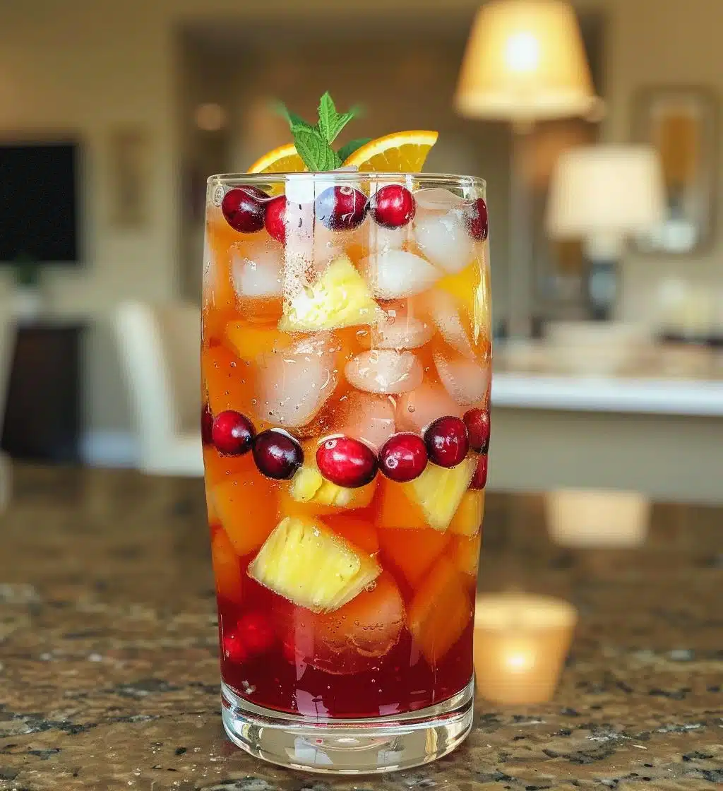 Holiday punch - detail 1