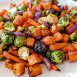 Holiday roasted veggies
