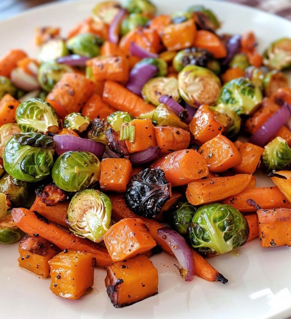 Holiday roasted veggies