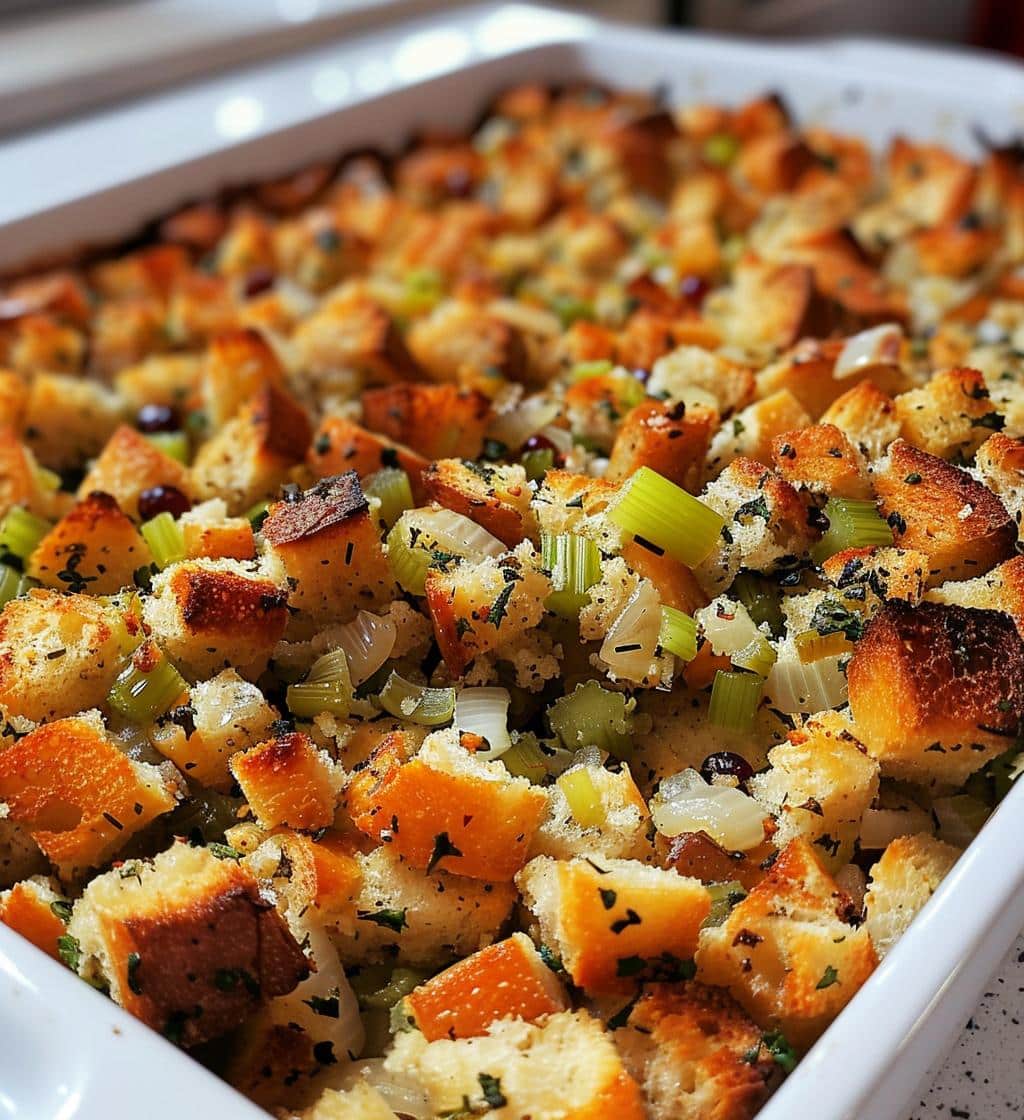 Holiday stuffing - detail 1