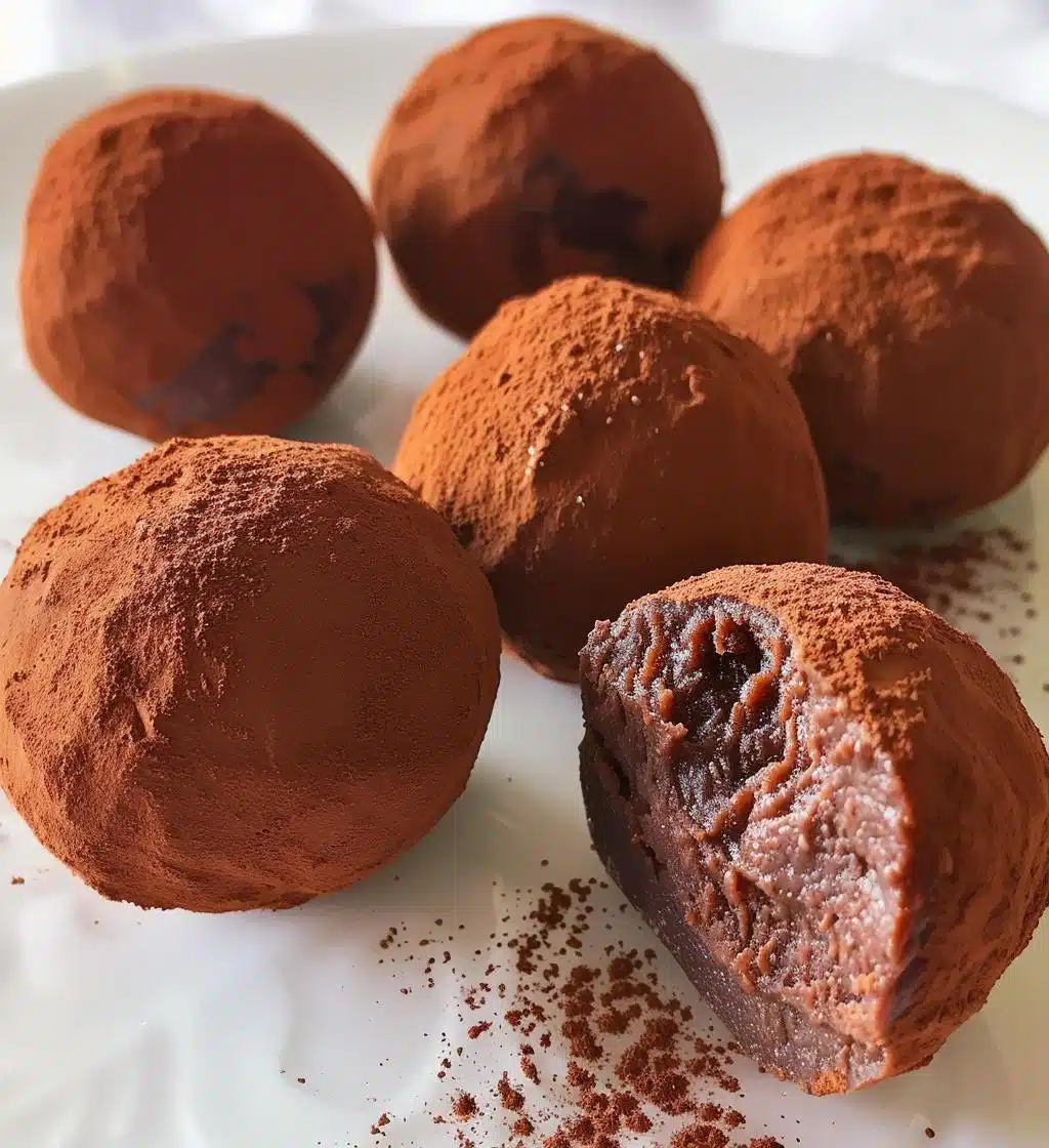 Holiday truffles - detail 1