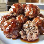 Honey Garlic Meatballs