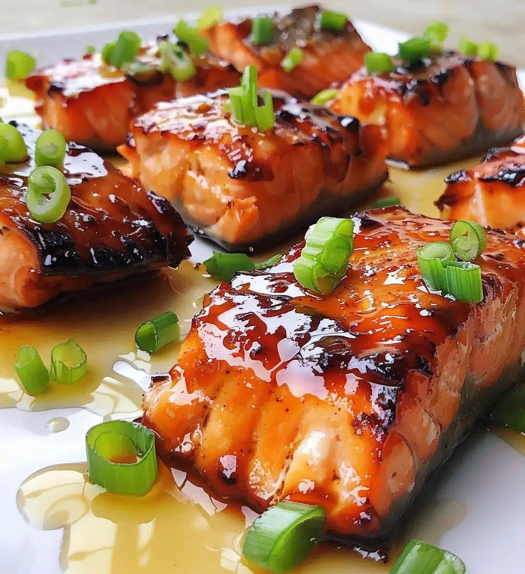 Honey Garlic Salmon Bites - detail 1