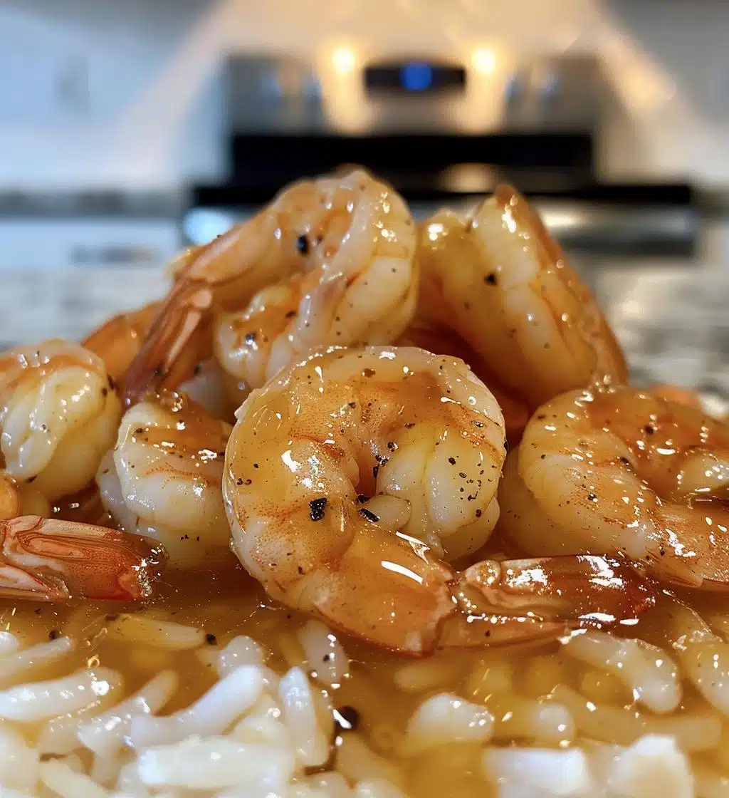 Honey Garlic Shrimp - detail 1
