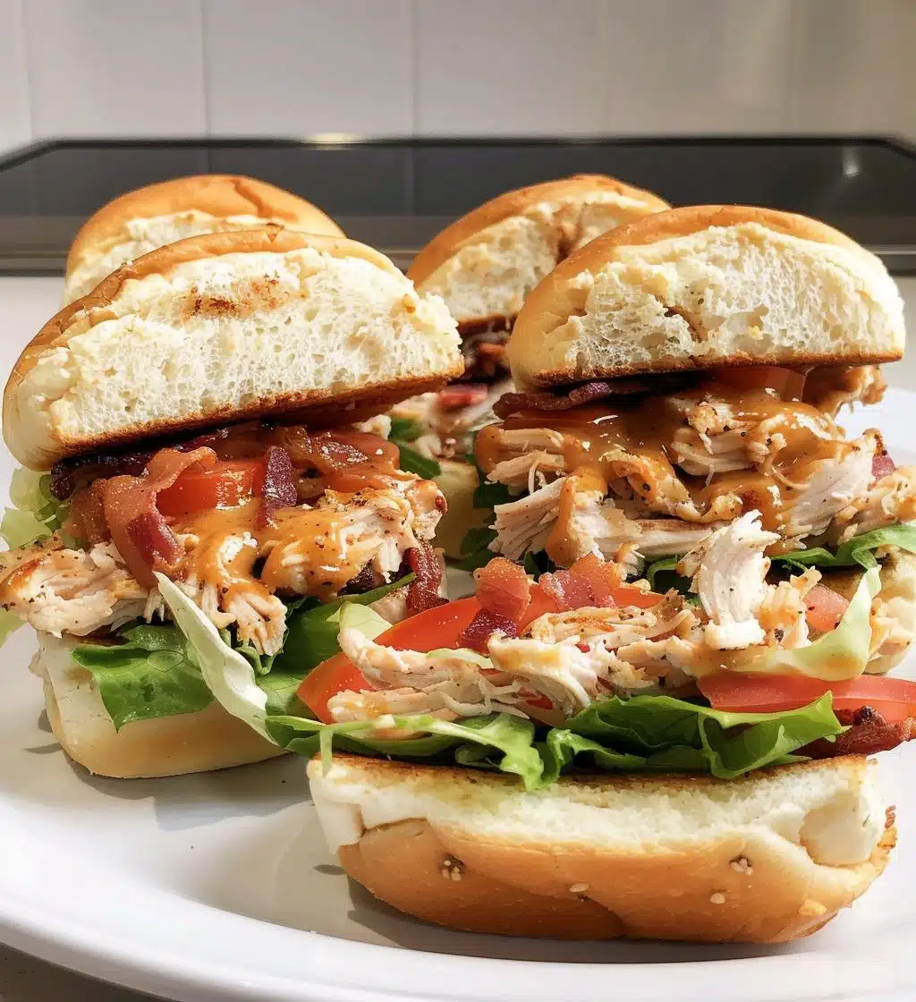Honey Mustard BLT Chicken Sliders - detail 1