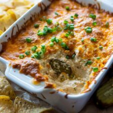 Hot And Cheesy Fried Pickle Dip Recipe to Wow Your Guests