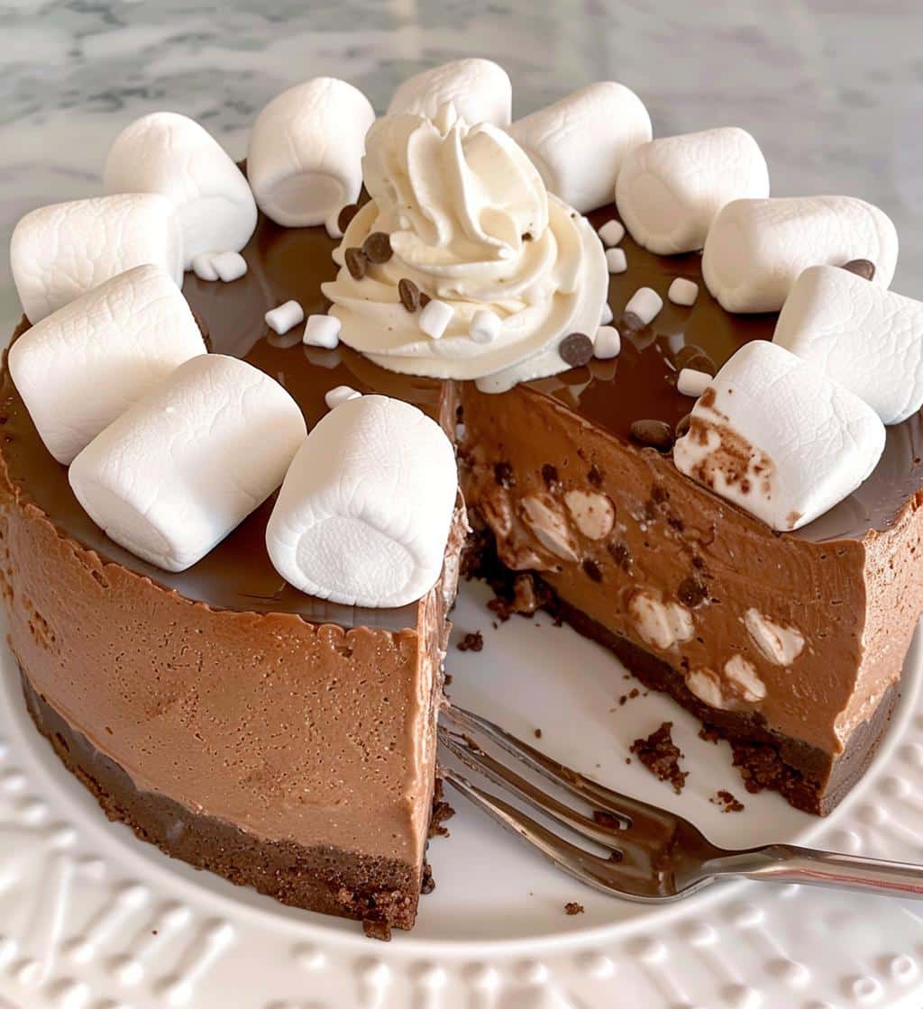 Hot Chocolate Cheesecake