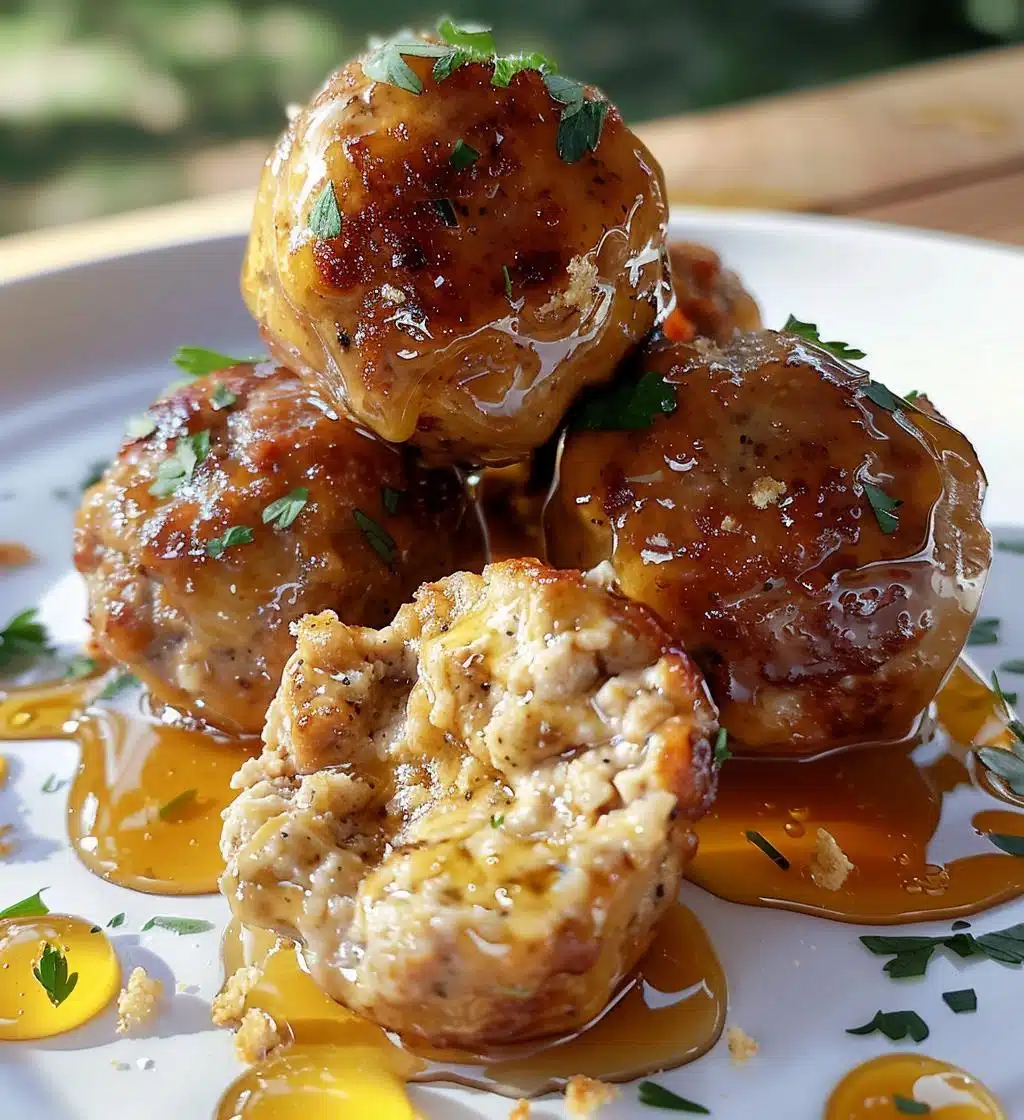 Hot Honey Chicken Meatballs - detail 1