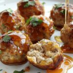 Hot Honey Chicken Meatballs