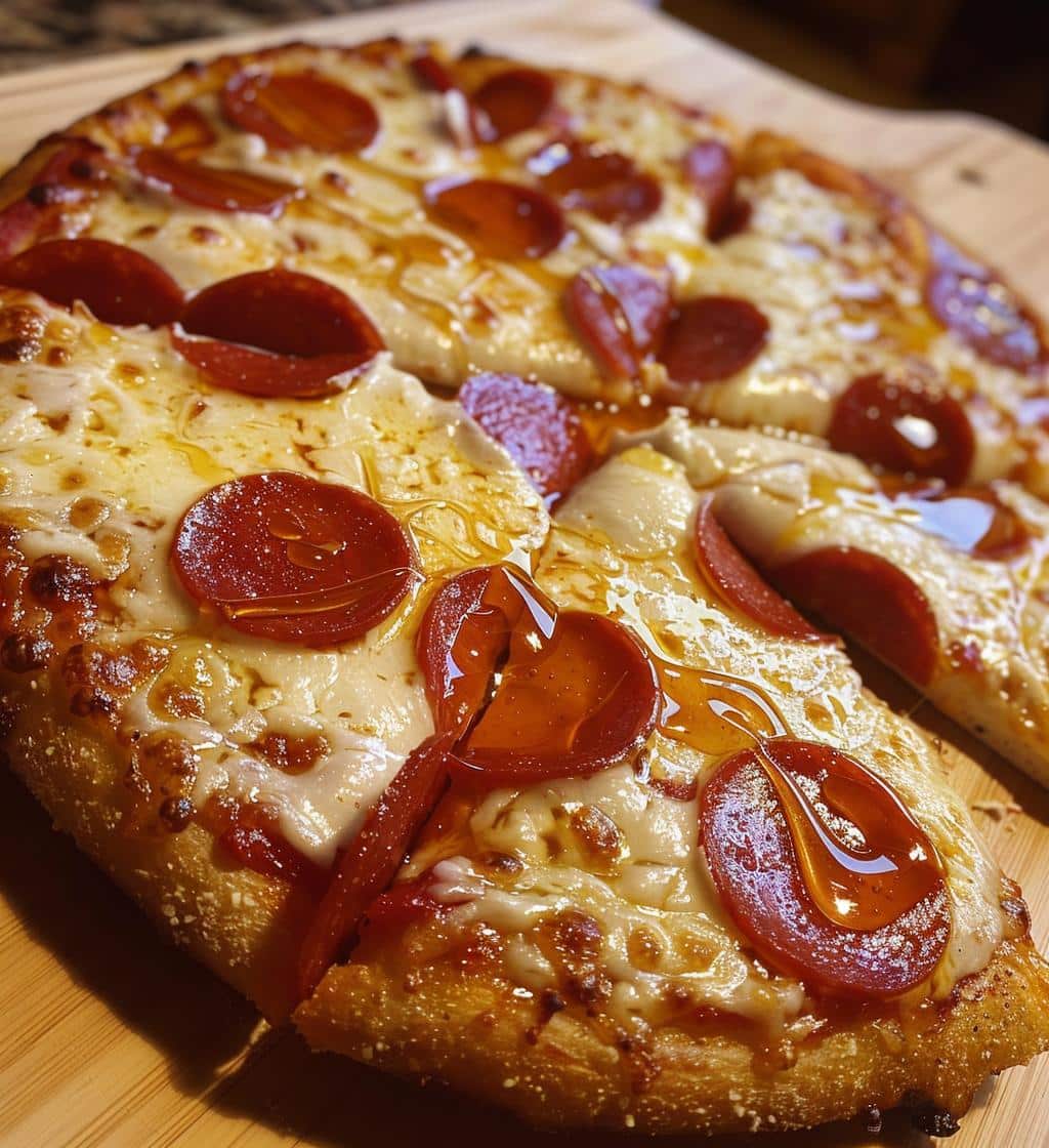 Hot Honey Pepperoni Pizza - detail 1