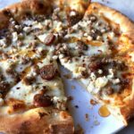 Hot Sausage Feta Honey Pizza