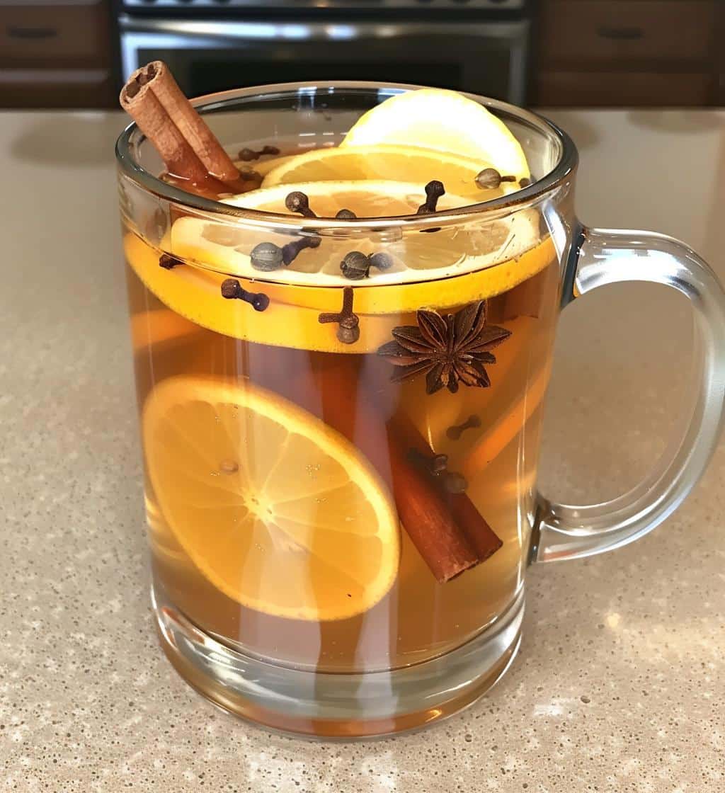 Hot apple cider