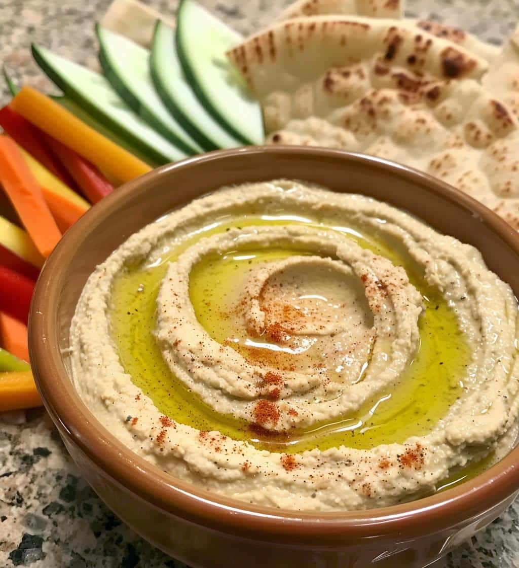 Hummus (no tahini version optional) - detail 1