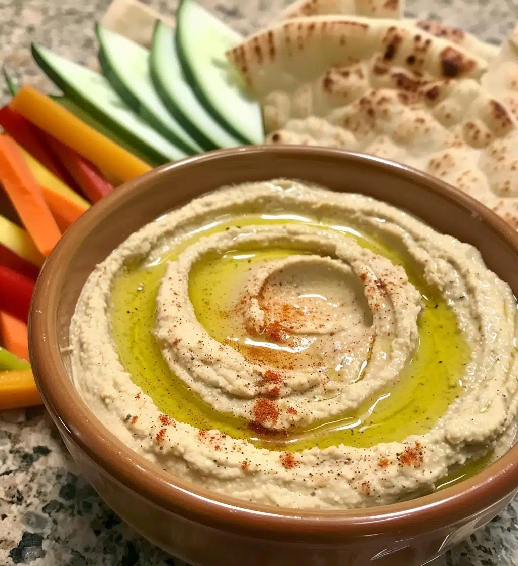 Hummus (no tahini version optional) - detail 1