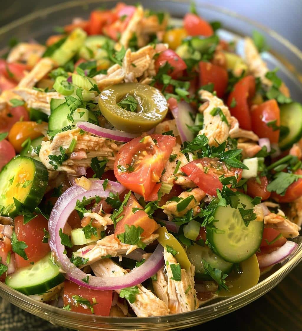 Italian Grinder Chicken Salad - detail 1