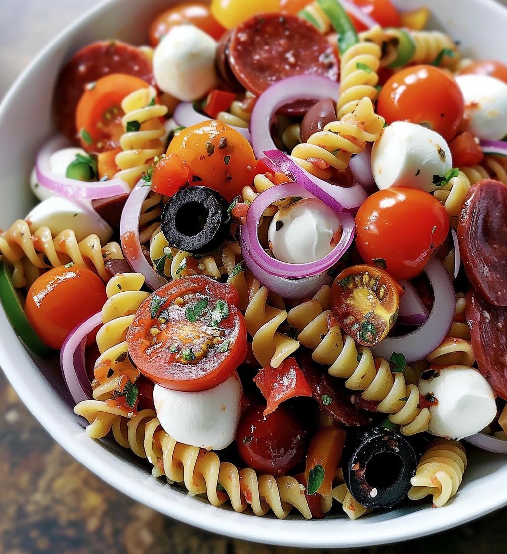 Italian Grinder Pasta Salad - detail 1