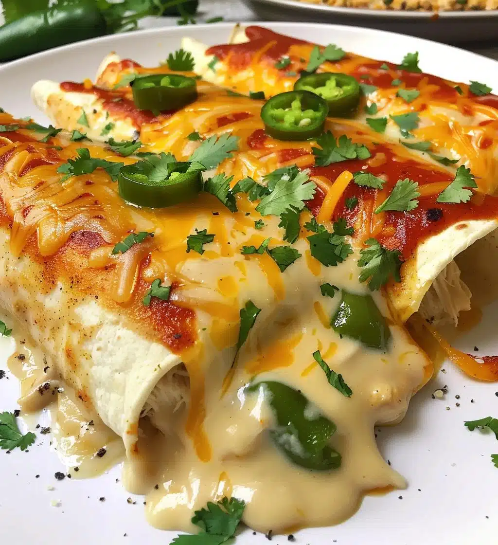 Jalapeño Popper Chicken Enchiladas - detail 1