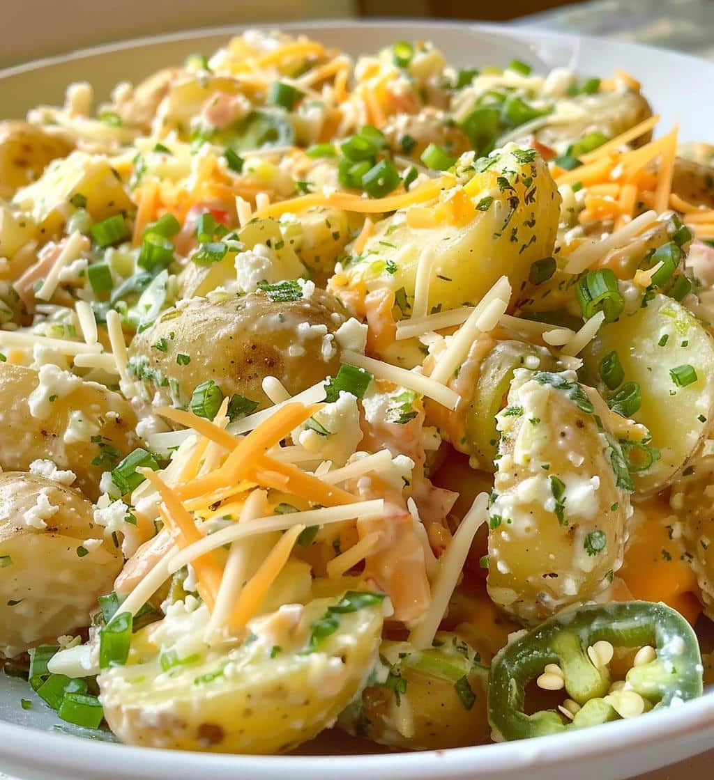 Jalapeño Popper Potato Salad