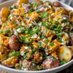 Jalapeño Popper Roasted Potato Salad