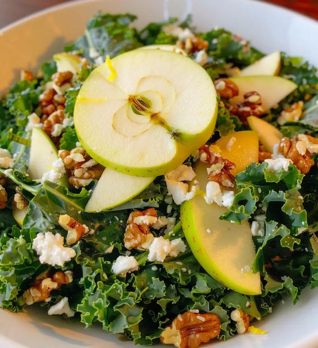 Kale & Apple Lemon Salad - detail 1