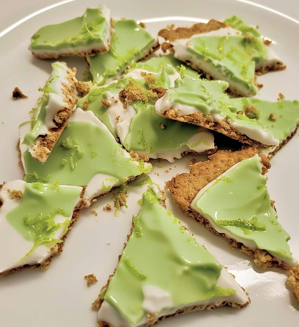 Key Lime Yogurt Bark - detail 1