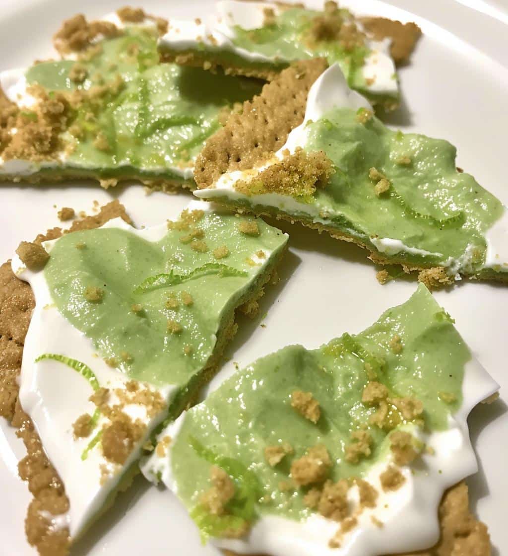 Key Lime Yogurt Bark
