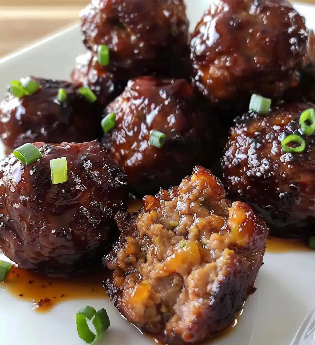 Korean BBQ Meatballs - detail 1