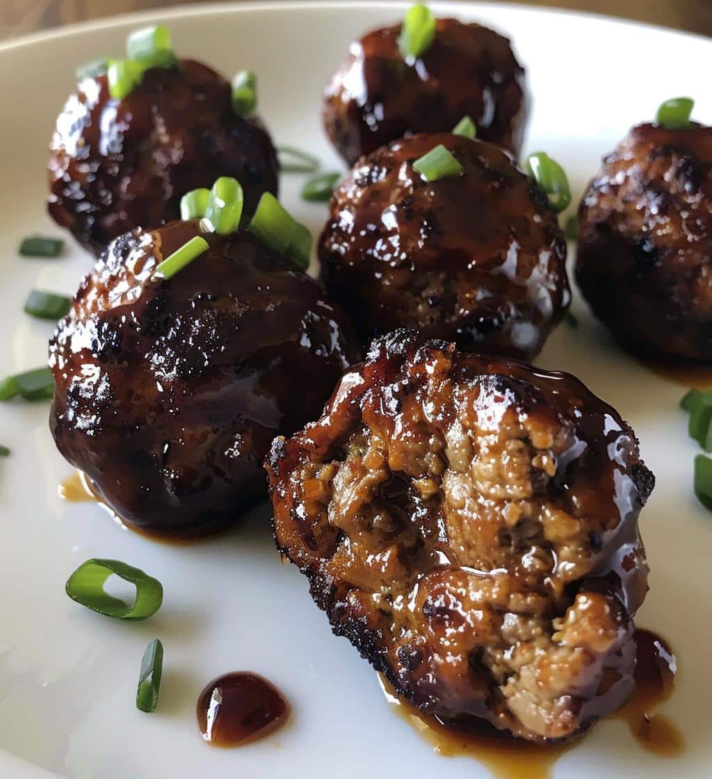 Korean BBQ Meatballs