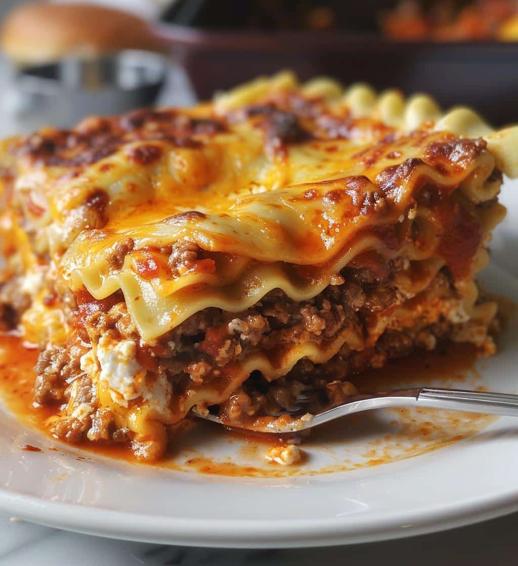 Lasagna Meets Cheeseburger - detail 1