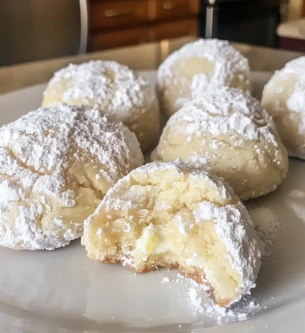 Lemon Cream Snowball Cookies - detail 1