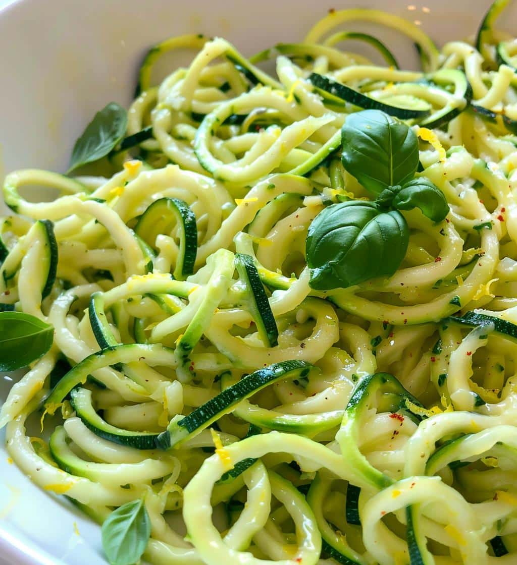 Lemon Zucchini Noodles - detail 1