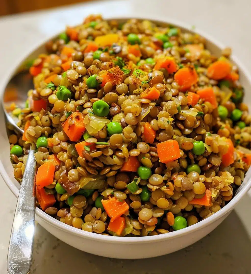 Lentil & Veggie Pilaf - detail 1