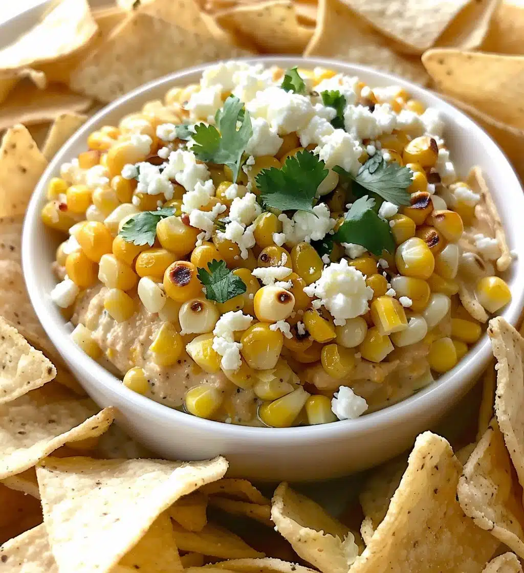 Loaded Mexican Street Corn Dip - detail 1