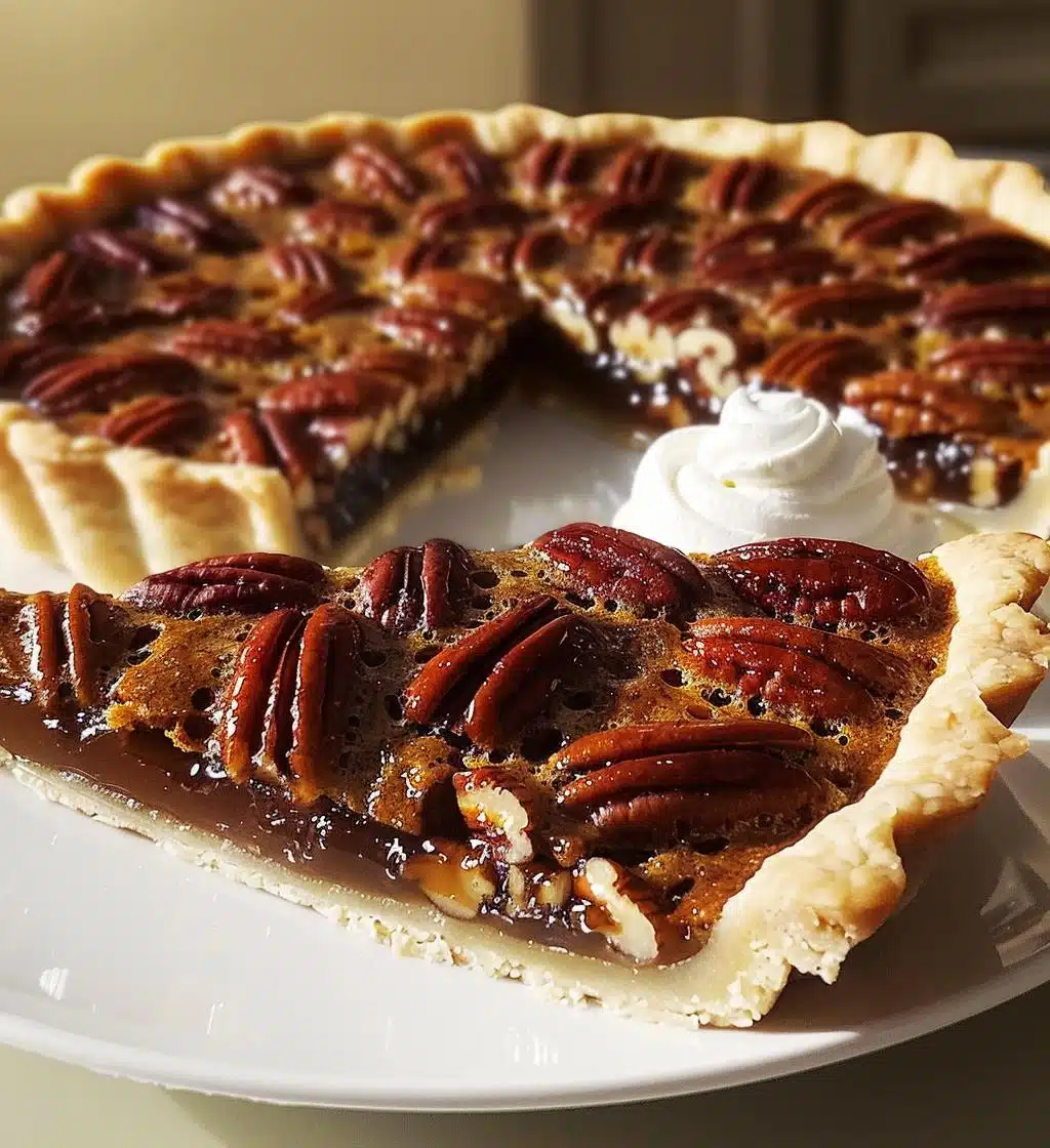 Maple pecan tart - detail 1