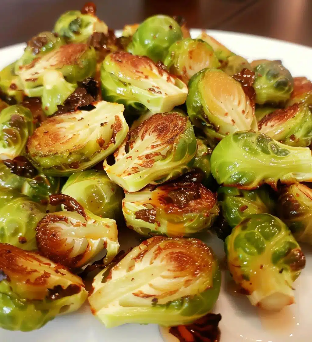Maple roasted Brussels sprouts - detail 1