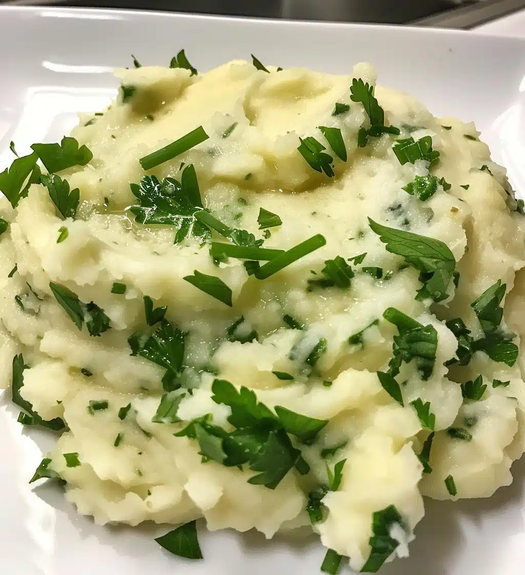 Mashed Cauliflower with Herbs - detail 1
