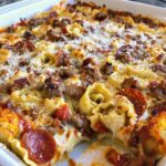 Meat Lovers Pizza Tortellini