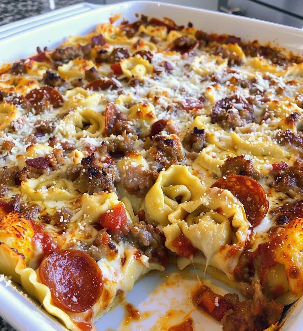 Meat Lovers Pizza Tortellini