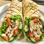 Mediterranean Chicken Wraps