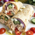 Mediterranean Chicken Wraps