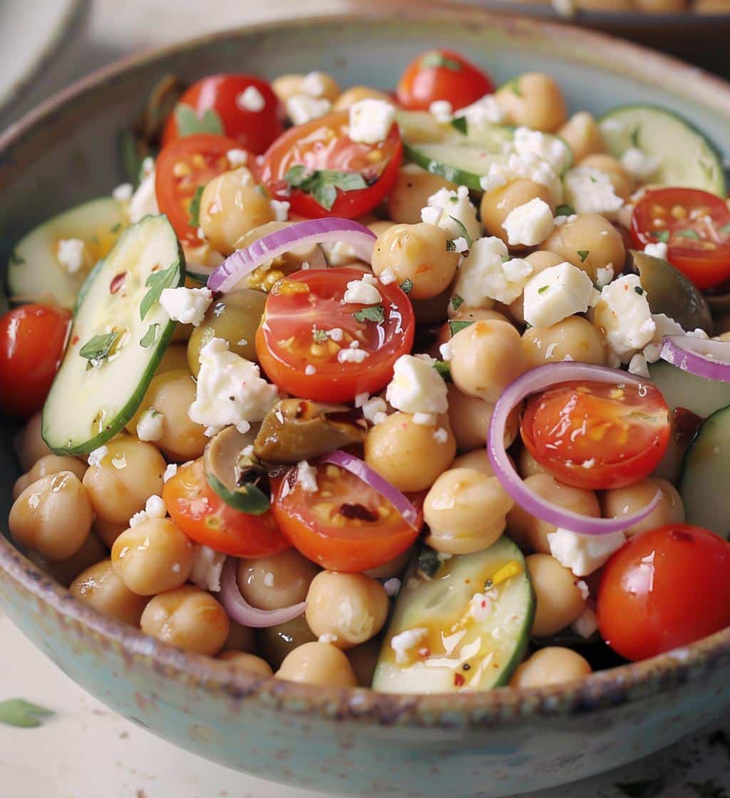 Mediterranean Chickpea Bowl