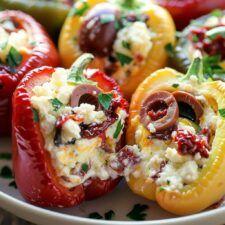 Mediterranean Stuffed Mini Peppers: 5 Savory Delights to Enjoy