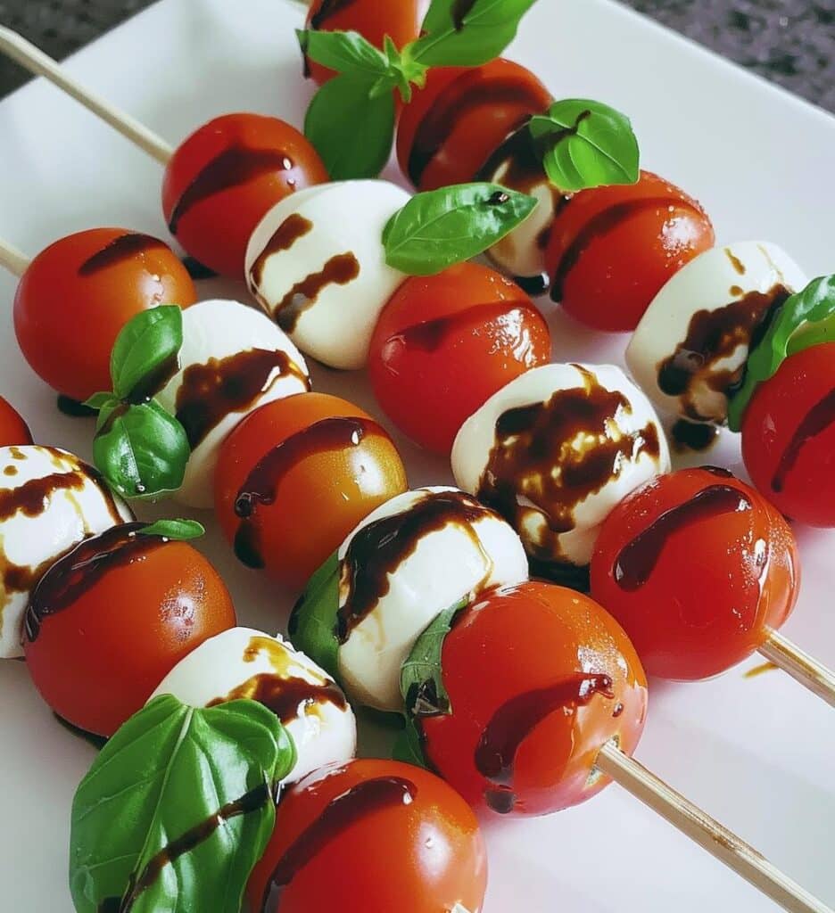 Mini Caprese Skewers