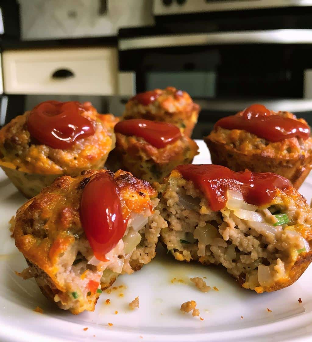 Mini Turkey Meatloaf Muffins