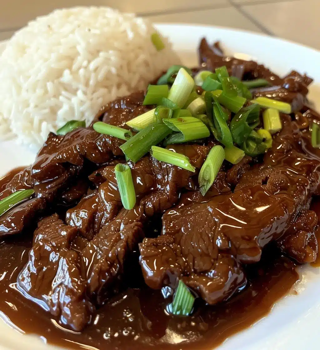 Mongolian Beef - detail 1