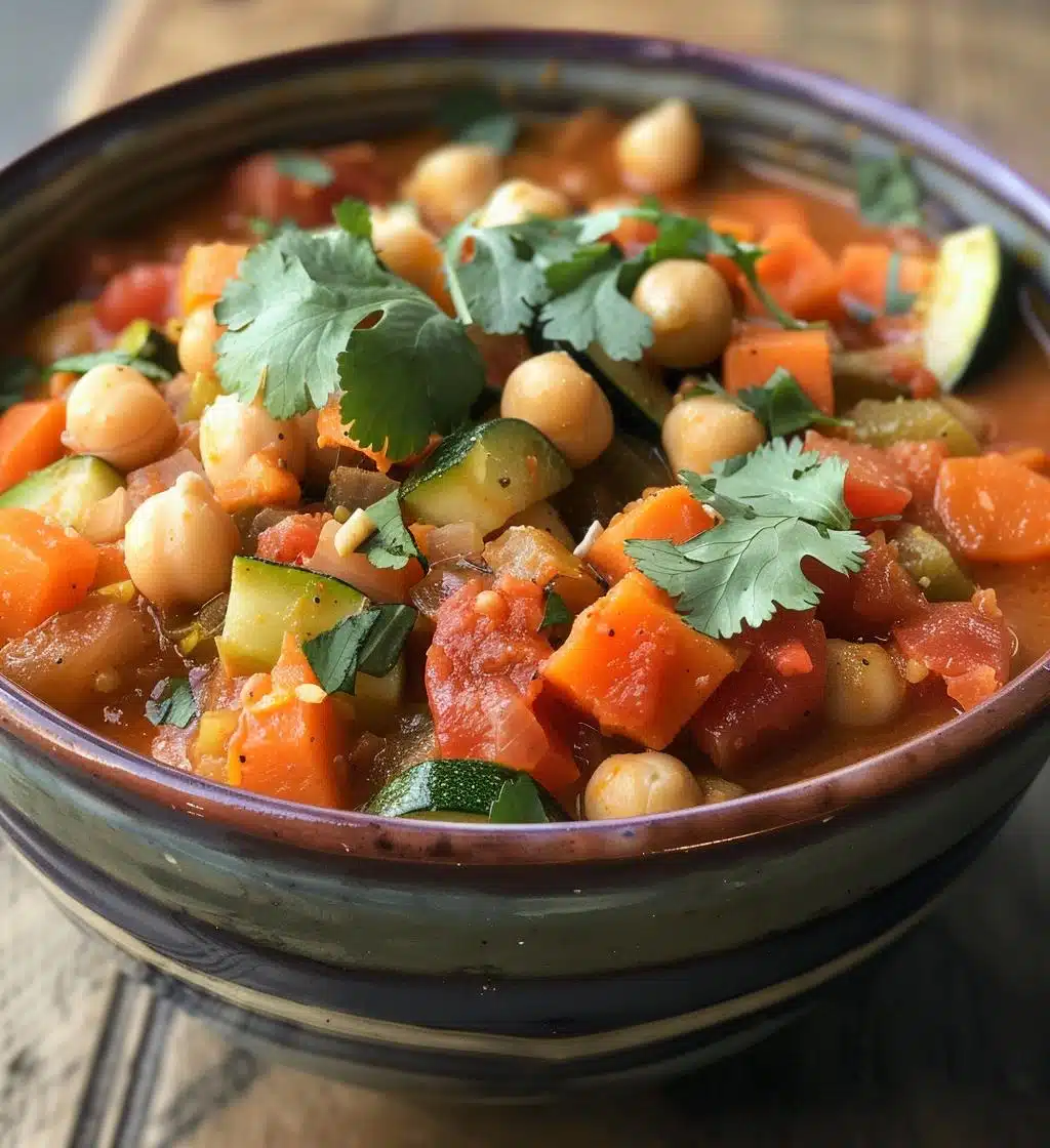 Moroccan Vegetable Stew - detail 1